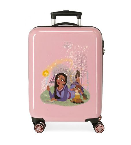 Unisex. 4721741 Valise cabine Make a Wish rigide 55 cm (OSFA), Casuel, ABS/Polycarbonate - Disney - Modalova