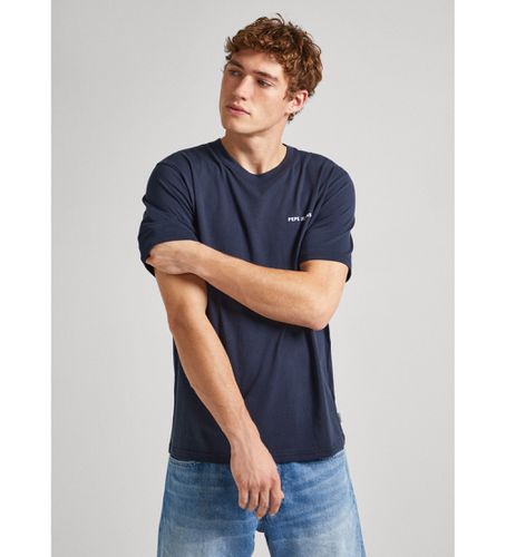 PM509370 T-shirt Callum (M), Casuel, Coton, Manche courte, Marine - Pepe Jeans - Modalova