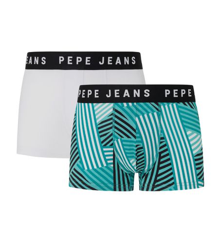 PMU11140 Pack 2 Boxers Bloc , (M), Homewear, Coton, Durable - Pepe Jeans - Modalova