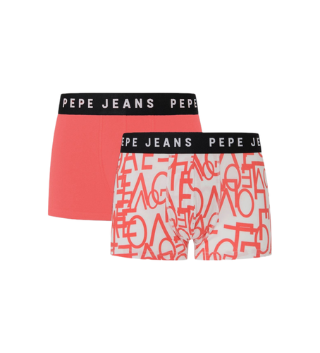 PMU11143 Pack 2 Boxers Love (S), Homewear, Coton - Pepe Jeans - Modalova