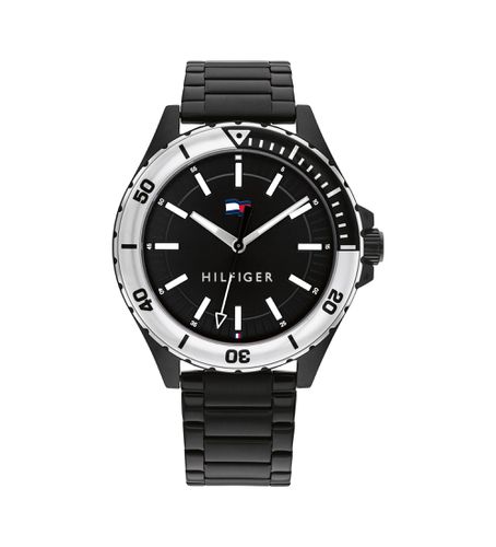 Montre analogique en acier inoxydable (OSFA), Casuel, Bracelet, Acier inoxidable - Tommy Hilfiger - Modalova