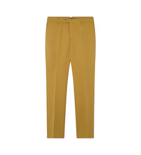 HM212487 Pantalon chino slim Kensington (28/32), Casuel, Fête, Coton, Classique, Moutarde - Hackett London - Modalova