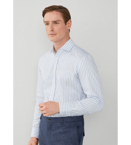 HM309752 Chemise Stripes (S), Blanc, Casuel, Coton, Classique, Manche longue - Hackett London - Modalova