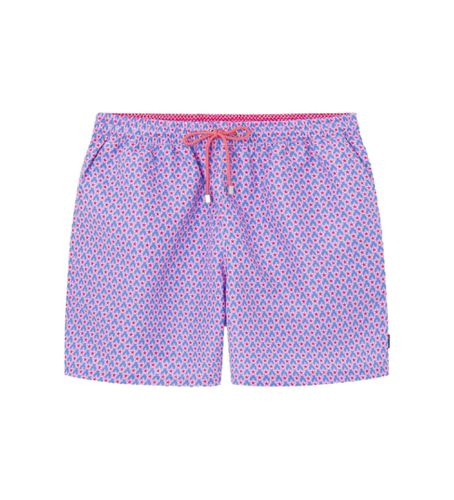 HMB10051 Maillot de bain géo à fleurs lilas (S), Violet, Beachwear, Polyester - Hackett London - Modalova