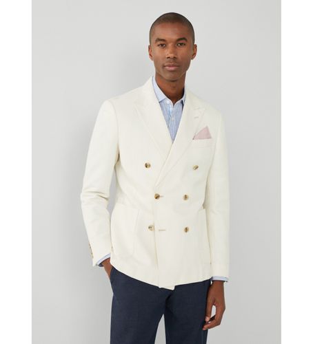 HM443338 Blazer Bone cassé (50/32), Casuel, Fête, Lin, Classique, Manche longue - Hackett London - Modalova