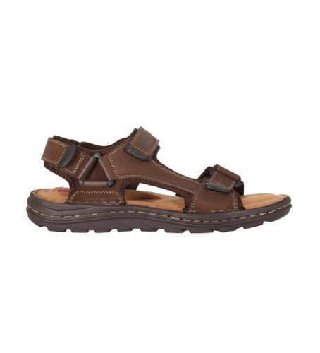 MAROCO 05 Sandales en cuir Maroco 05 marron (41), Plat, Velcro, Casuel - Chika10 - Modalova