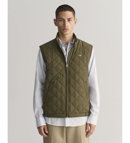 Gilet coupe-vent matelassé (M), Casuel, Classique, Polyester, Sans manches / bretelles - Gant - Modalova