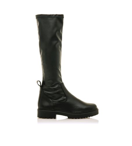 Lilou Leather Boots (39), Cuir, 3 à 5 cm, Fermeture éclair, Casuel - MTNG - Modalova