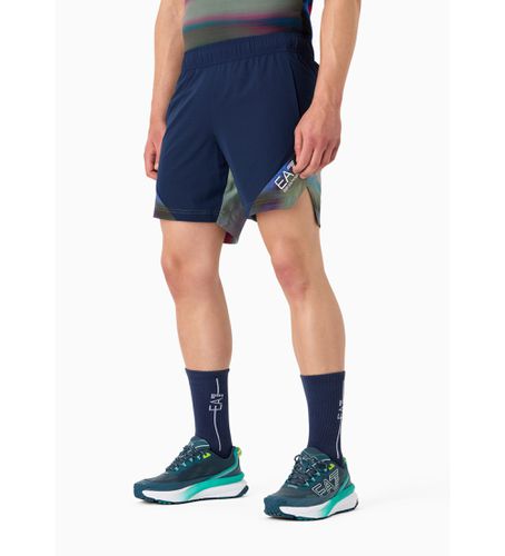 DPS81_PNFPZ Short de tennis Pro M Graphic (3XL), Sport, Multisport, Polyester, Marine - EA7 - Modalova