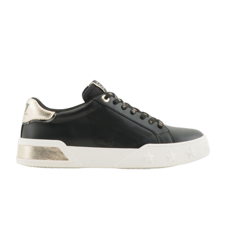 Unisex. X8X179_XK383 Trainers Gold Star (36), Noir, Plat, Lacets, Casuel - EA7 - Modalova