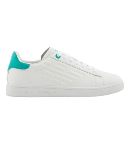 Unisex. X8X001_XCC51 Classic Cc Leather Sneakers (44), Cuir, Blanc, Plat, Lacets, Casuel - EA7 - Modalova