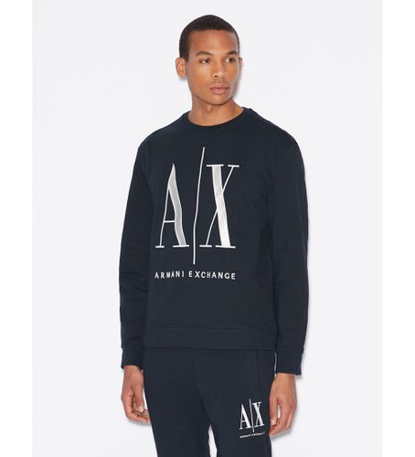 NZMPAZJ1ZZ1510 Sweat-shirt (L), Casuel, Coton, Manche longue - Armani Exchange - Modalova