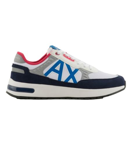 XUX090XV276T708 Baskets blancs en tecnofibre (44), Plat, Lacets, Casuel - Armani Exchange - Modalova