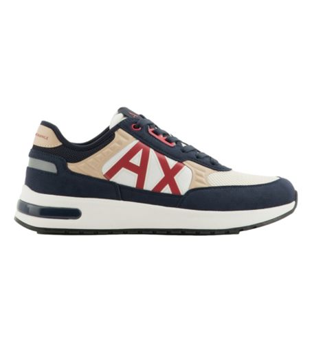 XUX090XV276T706 Trainers Tecnofibra (40), Plat, Lacets, Casuel, Marine - Armani Exchange - Modalova