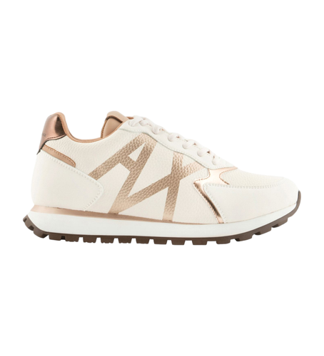 XDX139XV733K624 Baskets à lacets (35), Beige, Plat, Casuel - Armani Exchange - Modalova