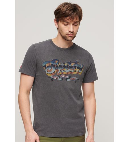 M1011981A T-shirt graphique rock (M), Casuel, Coton, Manche courte - Superdry - Modalova