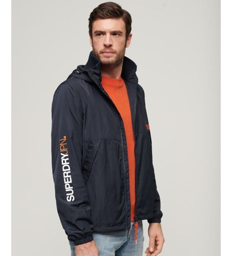 M5011833A Veste coupe-vent avec capuche SD (XXL), Casuel, Polyester, Manche longue - Superdry - Modalova