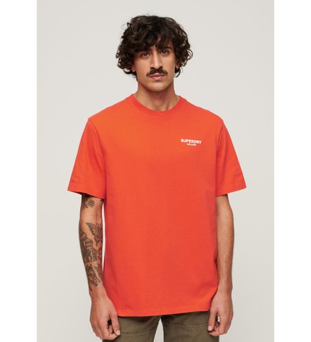 M6010805A Luxury Sport loose t-shirt (L), Casuel, Coton, Manche courte - Superdry - Modalova