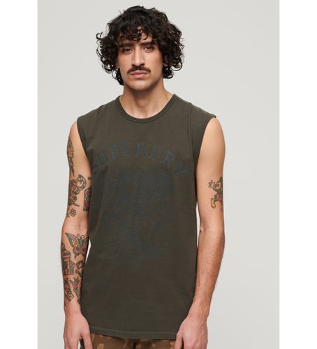 M6010817A T-shirt graphique avec motif de tatouage (XXL), Casuel, Coton, Sans manches / bretelles - Superdry - Modalova