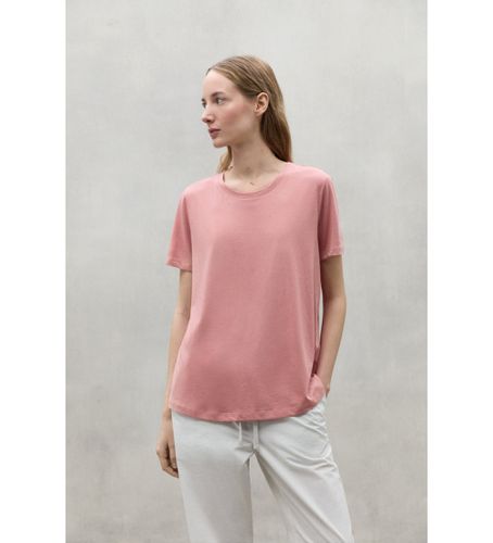 MCWGATSLAKE00824S24-668 T-shirt Lake (S), Casuel, Rose, Manche courte, Le coton biologique, Durable - ECOALF - Modalova