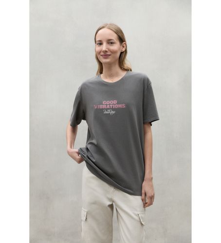 MCUGATSVIBRA0803S24-233 T-shirt Vibrations (XL), Casuel, Manche courte, Le coton biologique, Durable, Coton Recyclé - ECOALF - Modalova