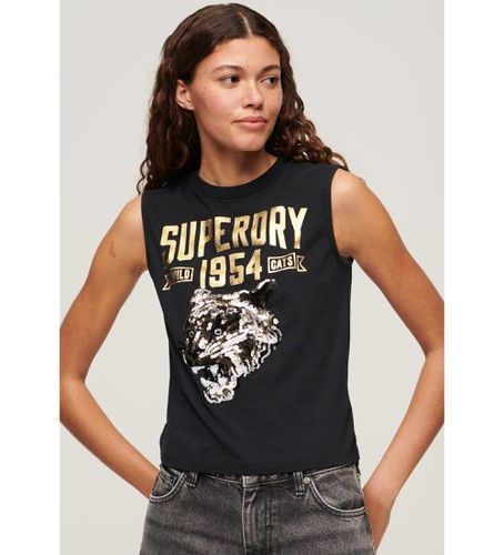 W6011899A T-shirt moulant (S), Casuel, Coton, Sans manches / bretelles - Superdry - Modalova