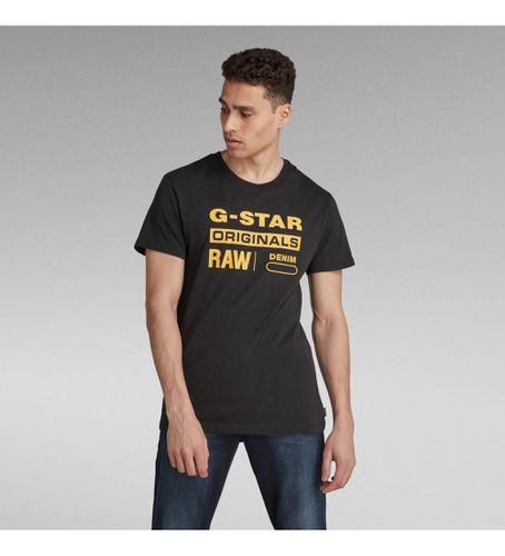 D14143-336-6484 Graphic 8 T-shirt (XXS), Casuel, Manche courte, Le coton biologique, Durable - G-Star - Modalova