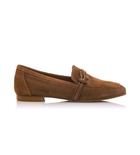 Mocassins en cuir Camille marron (36), Plat, Aucun, Casuel - MTNG - Modalova