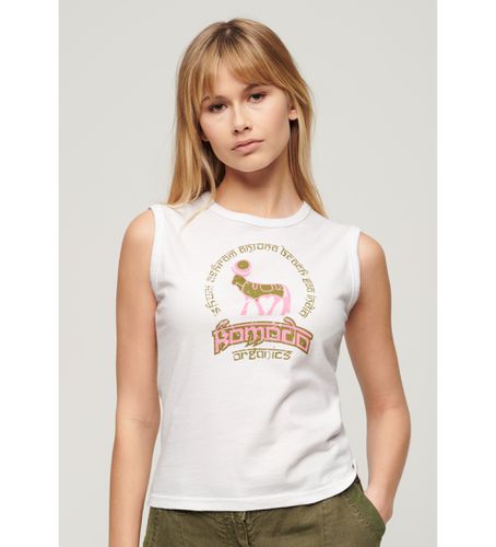 W6011976A T-shirt sans manches Komodo Ashram (XS), Casuel, Sans manches / bretelles, Le coton biologique, Durable - Superdry - Modalova