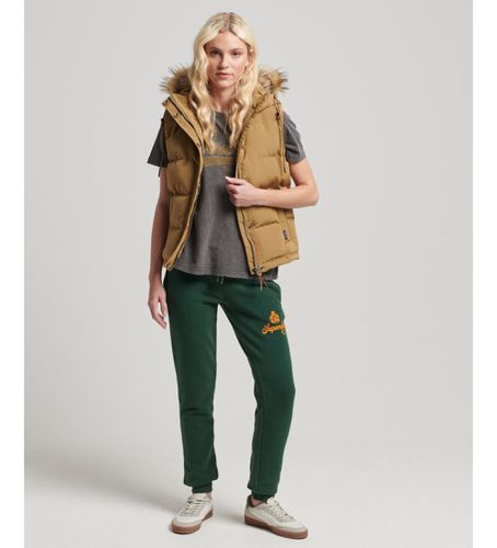 W5011395A Gilet en fourrure synthétique Everest (XXS), Casuel, Polyester - Superdry - Modalova