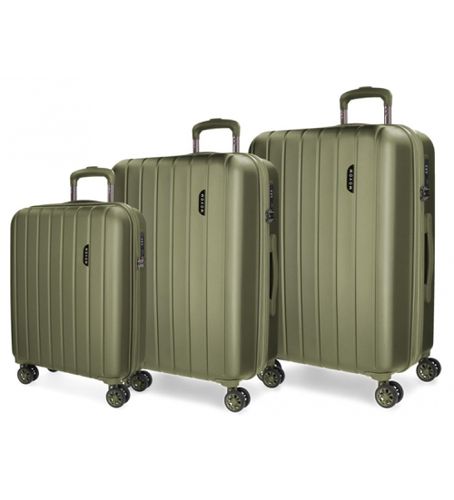 Unisex. 531846A Ensemble de valises en bois dur 55 - 70 - 80 (OSFA), Casuel, ABS/Polycarbonate, Big, Moyen, Cabine - Movom - Modalova