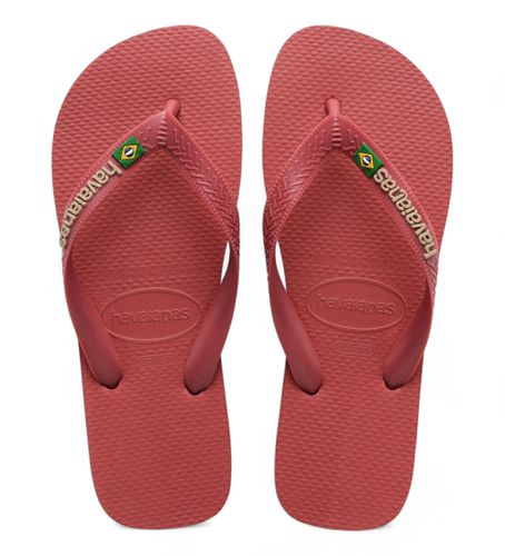 Unisex. 4110850.5190 Tongs Brésil Logo (35/36), Plat, Aucun, Casuel, Beachwear - Havaianas - Modalova