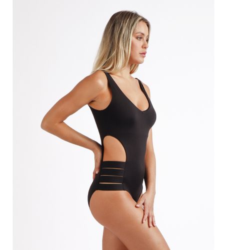 Maillot de bain à rayures latérales (M), Beachwear, Polyamide - Admas - Modalova