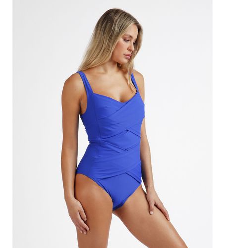 Maillot de bain rayé Curvy avec slip (4XL), Beachwear, Polyamide - Admas - Modalova