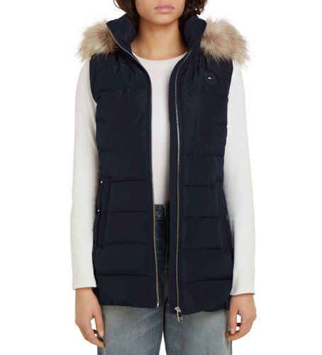 WW0WW43634 Gilet à capuche (L), Bleu, Casuel, Nylon recyclé - Tommy Hilfiger - Modalova