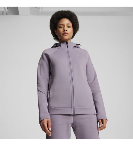 Sweat à capuche zippé Evostripe lilas (S), Casuel, Sport, Violet, Running, Multisport, Polyester, Manche longue - Puma - Modalova