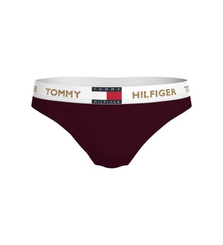 UW0UW05653 Slip coordonné marron (L), Homewear, Grenat, Le coton biologique, Durable - Tommy Hilfiger - Modalova