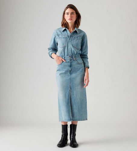 Q-0000 Robe midi Western Denim (30), Casuel, Coton, Manche longue - Levi's - Modalova