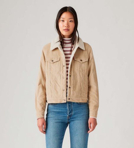 Veste Sherpa marron originale (L), Casuel, Coton, Manche longue - Levi's - Modalova