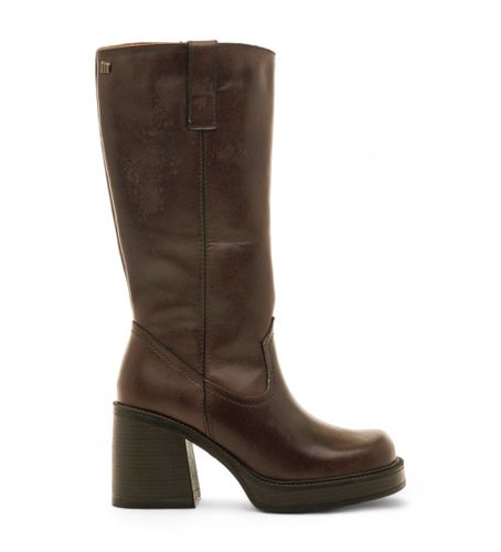 Bottes 59799 marron (36), Cuir, 5 à 8 cm, Casuel - MTNG - Modalova