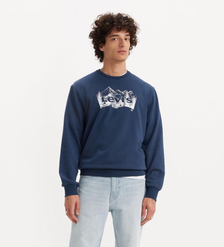 Sweatshirt Standard Fit Graphic (L), Casuel, Coton, Marine - Levi's - Modalova