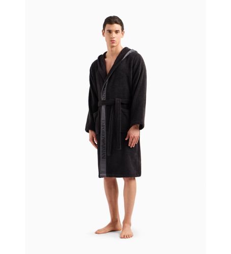 CS591 Peignoir uni (M), Homewear, Coton, Manche longue - Emporio Armani - Modalova