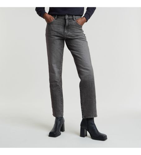 D23959-D497-G829 Jeans Viktoria High Straight (24/30), Casuel, Gris, Denim, Le coton biologique, Durable - G-Star - Modalova