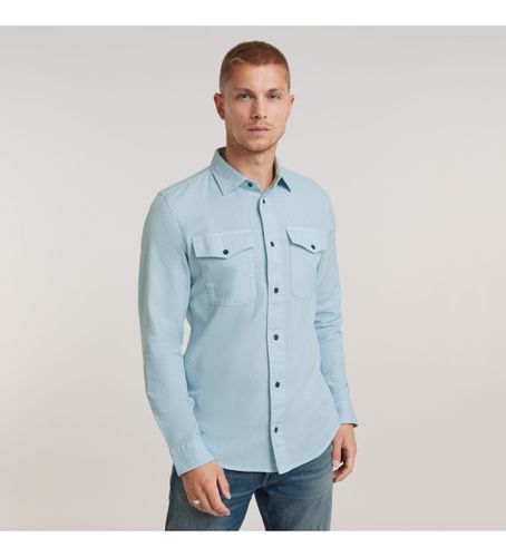 D24963-D454-C589 Slim Shirt (L), Casuel, Manche longue, Durable, Coton Recyclé - G-Star - Modalova