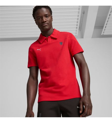 Polo Ferrari Style (S), Casuel, Coton, Manche courte, Durable - Puma - Modalova