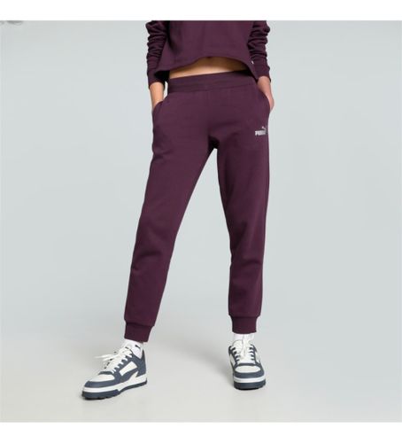 Pantalon ESS+ Lilas métallisé (XS), Casuel, Sport, Violet, Coton, Multisport - Puma - Modalova