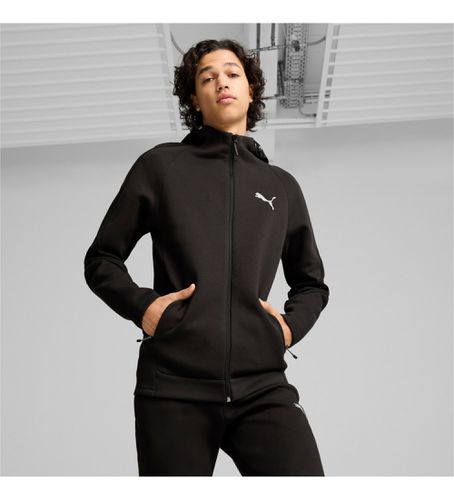 Sweat à capuche entièrement zippé Evostripe (S), Casuel, Sport, Multisport, Polyester - Puma - Modalova