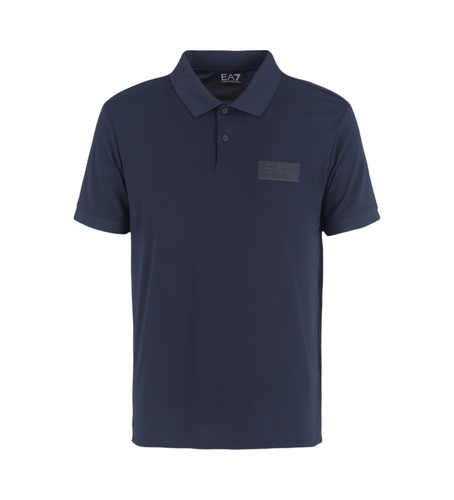 DPF04_PJRGZ Polo slim fit (L), Casuel, Viscose, Manche courte - EA7 - Modalova