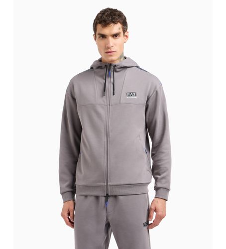 DPM24_PJUWZ Sweat à capuche Dynamic Athlete en tissu technique Natural VENTUS7 (L), Casuel, Sport, Gris, Multisport, P - EA7 - Modalova