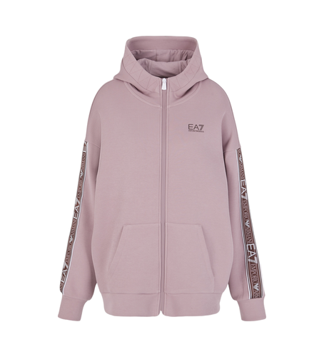 DTM03_TJUXZ Sweat à capuche avec bande logo (XXL), Casuel, Sport, Coton, Multisport - EA7 - Modalova